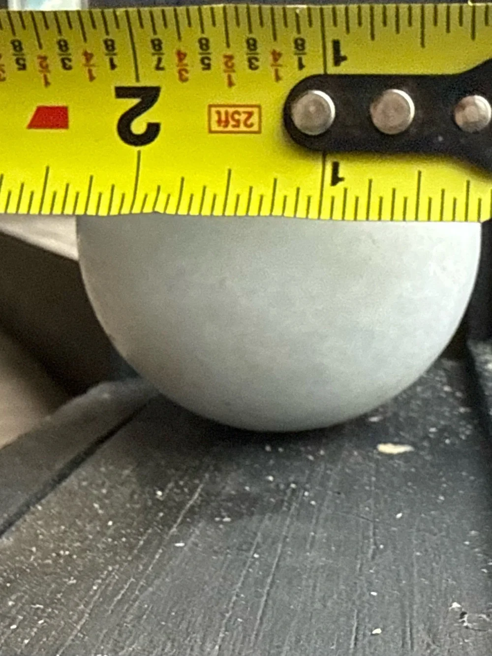 Blue Calcite Sphere Crystal - Picture 5 of 5